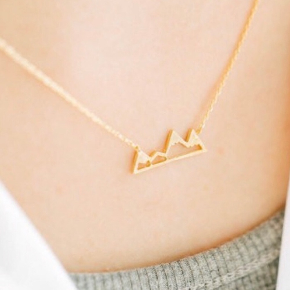 Climbing Mountains Necklace